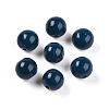 Opaque Solid Color Glass Beads X1-GLAA-N007-8mm-A06-1