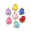 304 Stainless Steel Enamel Charms STAS-Q363-14H-G-1