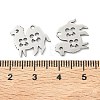 201 Stainless Steel Pendants STAS-F337-04P-3