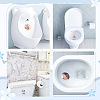 Round Dot PVC Potty Training Toilet Color Changing Stickers DIY-WH0488-31F-5