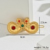 Ethnic Style Bowknot Alloy Hair Barrettes EY3385-1-1