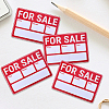 6Pcs Paper For Sale Sign Car Stickers DIY-CP0014-03-7