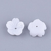 Opaque Resin Bead Caps LS-RESI-T040-031B-2