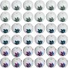 CHGCRAFT 240Pcs 3 Colors Autumn Theme Electroplate Glass Beads EGLA-CA0001-03-1