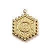 201 Stainless Steel Pendants LS-STAS-R227-01O-G-1