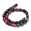 Natural Agate Beads Strands G-B079-E01-01D-3