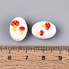 Handmade Porcelain Ceramic Beads PORC-Q005-07B-3