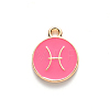 Alloy Enamel Pendants X-ENAM-S124-01A-03H-2