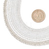 3MM Gradient Color Glass Seed Beaded Choker Necklaces for Women NJEW-JN05878-3