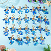 Star Resin & Shell Keychains KEYC-TAC00087-01X-7