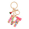 Fruit Series Letter Resin Keychains KEYC-TAC0033-02M-1