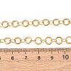 304 Stainless Steel 6MM Ring Link Chain Necklaces NJEW-P343-01A-G-5