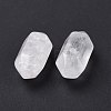 Natural Quartz Crystal Double Terminal Pointed Pendants G-C007-02A-14-3