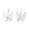 Non-Tarnish 201 Stainless Steel Charms X-STAS-C021-06P-W-2