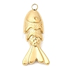 304 Stainless Steel Pendants STAS-P431-27C-G-1