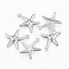 Tarnish Resistant 304 Stainless Steel Charms X-STAS-P175-33P-1