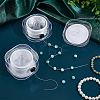 Flat Spandex Elastic Crystal String EW-WH0030-01-4