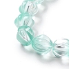 Transparent Glass Beads Strands GLAA-F114-02A-06-3