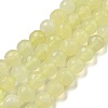 Natural New Jade Beads Strands G-E571-A03-02-1