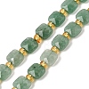 Natural Green Aventurine Beads Strands GG-CBA96AE-A08-6x6mm-2