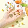 20Pcs 4 Style Resin & Acrylic Pendants PALLOY-YW00155-5