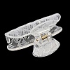 Acrylic Rhinestone Claw Hair Clips PHAR-K007-01A-3