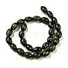 Handmade Dichroic Foil Glass Beads Strands DICH-U001-12A-2