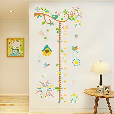 PVC Height Growth Chart Wall Sticker DIY-WH0232-005-1