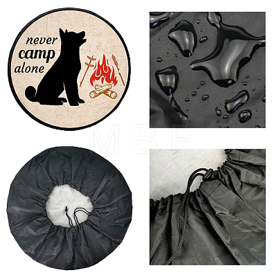 Polyester Tyre Cover AJEW-WH0224-008-1