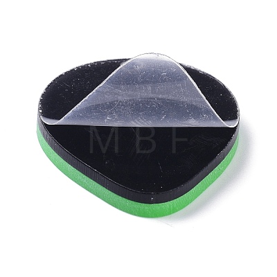 Opaque Acrylic Pendants MACR-P023-01B-1