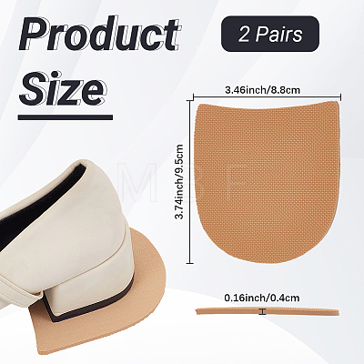Anti Skid Rubber Shoes Bottom DIY-CN0003-84A-1