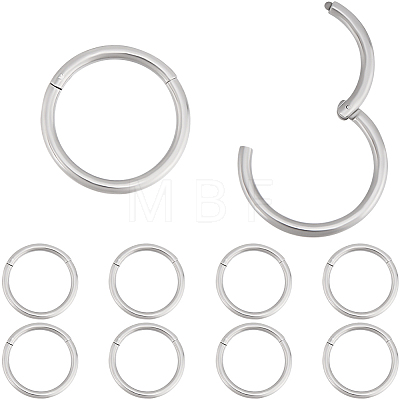 10Pcs 316L Stainless Steel Sleeper Earrings EJEW-BBC0001-56D-1