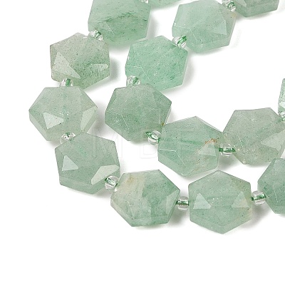 Natural Green Aventurine Beads Strands G-G144-A04-01-1