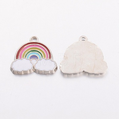 Alloy Enamel Pendants LS-EA214Y-NF-1