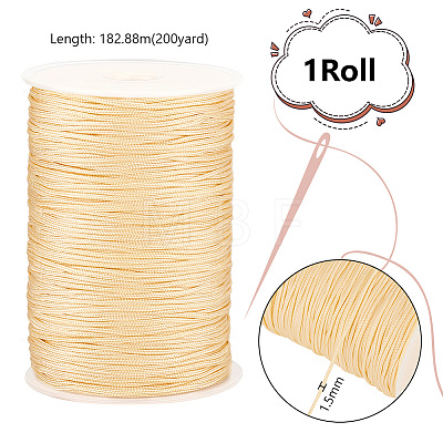   200 Yards Nylon Braided Threads NWIR-PH0002-23D-1