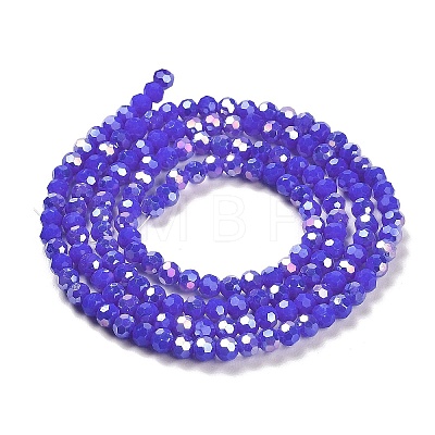 Opaque Glass Beads Stands EGLA-A035-P3mm-B07-1