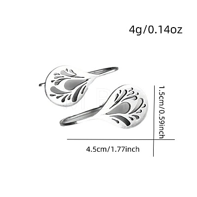 Zinc Alloy Dangle Earrings FS-WG591E0-01-1