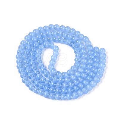 Acrylic Imitation Cat Eye Beads Strands OACR-Q197-01A-05-1