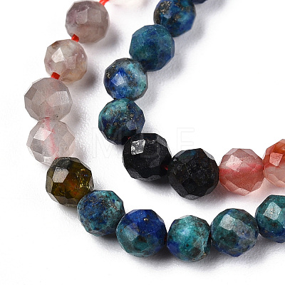 Natural Mixed Gemstone Beads Strands G-D080-A01-01-32-1
