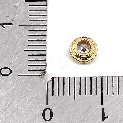 Brass Pave Cubic Zirconia Cabochons CU-CBA30E8-03G-07-1