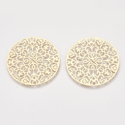 Brass Filigree Joiners Links LS-X-KKC-T001-11KC-1