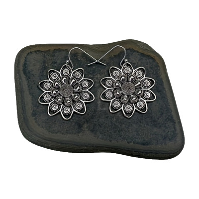 Bohemian Alloy Dangle Earrings FS-WG2CF09-01-1