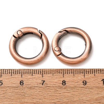 Alloy Spring Gate Rings PALLOY-H245-R-1