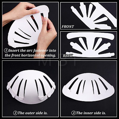 Paper Baseball Cap Shaper Insert FIND-WH0366-410-1