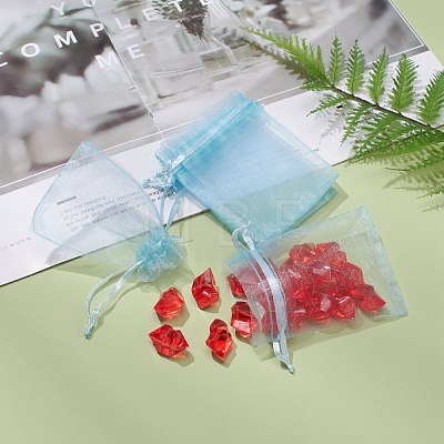 Organza Gift Bags with Drawstring OP-R016-7x9cm-08-1