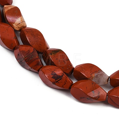 Natural Red Jasper Beads Strands G-F792-A01-1