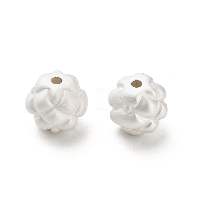 Matte Alloy Beads PALLOY-R145-15MS-1