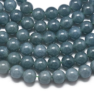 Natural Malaysia Jade Beads Strands G-L645-C01-12mm-09-1
