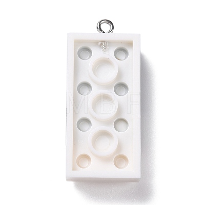 Resin Pendants RESI-E017-D03-1