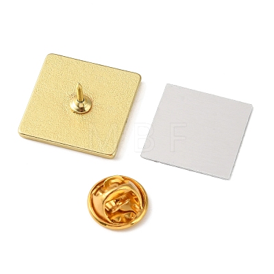 Soccer Season Sublimation Blank Brooch Pins FIND-T077-01E-G-1
